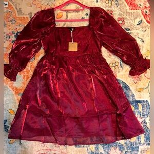 Blu Pepper Red Dress